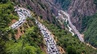 ترافیک نیمه سنگین در جاده های شمال