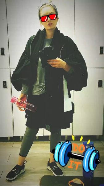 سحر قریشی در باشگاه ورزشی + عکس