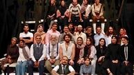 شبنم مقدمی با گروه انگیزه و امیدش+عکس