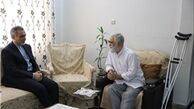عیادت فریدون از رئیس نهاد نمایندگی مقام معظم رهبری در دانشگاه‌ها