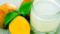 خواص بی نظیر  آب سیب زمینی برای بدن!
