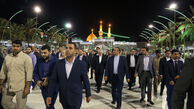 ورود وزیر امور خارجه به نجف اشرف و کربلا/ گزارش تصویری