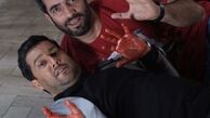 چاقو خوردن حامد بهداد در دل + عکس