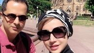 تیپ  شبنم قلی خانی و همسرش در استرالیا