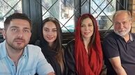 مهتاب کرامتی و‌ بازیگران معروف در رستوران + عکس
