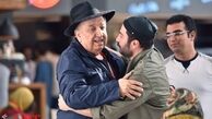 نوید محمدزاده در آغوش بهمن فرمان آرا عزیز + عکس