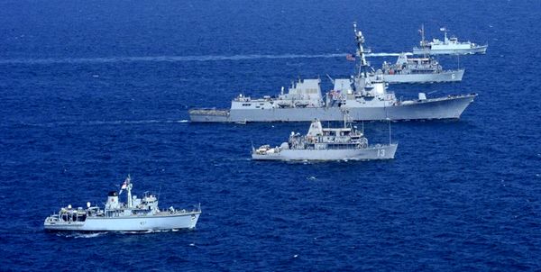 بیرون راندن کشتی‌های فرانسه و یونان از فلات قاره ترکیه