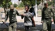 دستگیری معتادان کارتن‌خواب