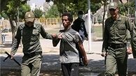 دستگیری معتادان کارتن‌خواب