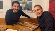 دیدار دو‌ فوتبالیست مشهور در خارج از کشور + عکس