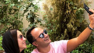 خانم بازیگر و آقای مجری ممنوع التصویر از زاویه ای دوستانه+عکس