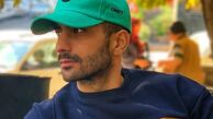 تیپ اسپرت علیرضا جعفری در یک کافه + عکس