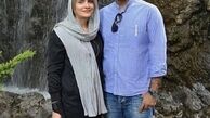 حمیدرضا پگاه و‌همسرش + عکس