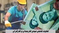 تفاوت فاحش عیدی کارمندان و کارگران | صدای همه درآمد !