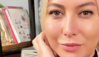 سلفی فریبا نادری با موهای بلوندش + عکس
