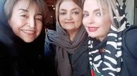 سپیده خداوردی در کنار مادر و خاله اش + عکس