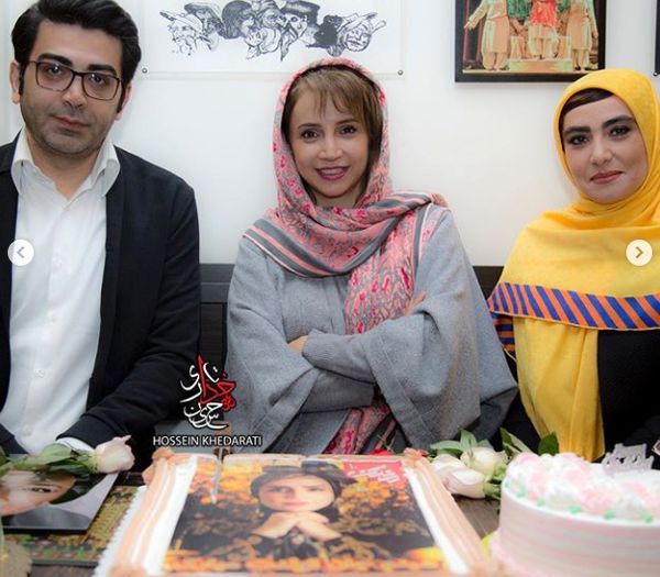 آقای مجری ممنوع التصویر در تولد شبنم قلی خانی+عکس