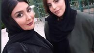 پیاده روی مریم معصومی با دوستش + عکس