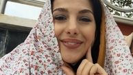 جوانه دلشاد با چادر گل گلی + عکس