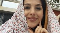 جوانه دلشاد با چادر گل گلی + عکس