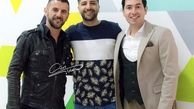 زانیار خسروی و امین حیایی در کنار دوستشان + عکس