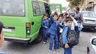 خودروهای فاقد برچسب حق حمل‌ونقل دانش‌آموزان را ندارند 
