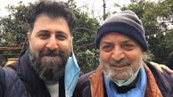 هومن حاجی عبداللهی در کنار کارگردان مشهور + عکس