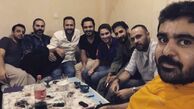 دلتنگی آقای بازیگر برای دورهمی های دوستانه اش + عکس