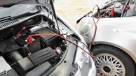 باتری به باتری کردن ماشین با کمترین امکانات