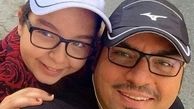 شهرام قائدی و دختر کپی برابر اصلش+عکس