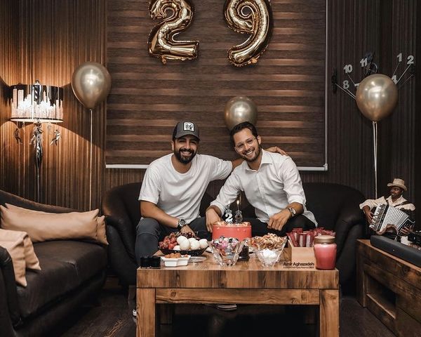 زانیار خسروی در تولد لاکچری دوستش + عکس