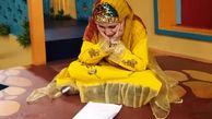 صبوری کردن خاله شادونه در روی صحنه + عکس