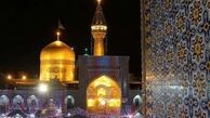 شور و شعف دهها زائر آستان ثامن الائمه (ع) در سالروز فرخنده میلاد نبی (ص) و سلاله پاکش