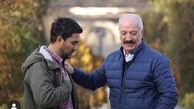 حامد بهداد و پدر زنش + عکس