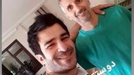 یوسف تیموری در منزل پسر خاله اش در کویت+عکس