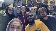 سلفی پانته آ پناهی ها با جمعی از دوستانش در طبیعت + عکس