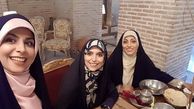رستوران گردی مژده لواسانی با دوستانش+عکس