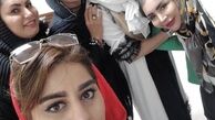 زهره فکور صبور در جمع دوستانش + عکس