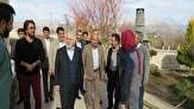 بازدید علی دارابی از پشت صحنه سریال «خانه مادری»/ عکس