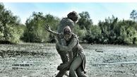 صحنه عاشقانه الناز شاکردوست و هوتن شکیبا در شبی که ماه کامل شد+عکس