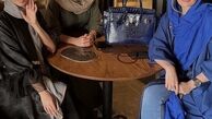 سپیده خداوردی و دوستانش در رستوران + عکس