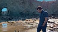 گشت‌و گذار محمدرضا فروتن در ساحلی بکر + عکس