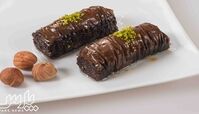 طرز تهیه باقلوا شکلاتی خوشمزه و شیک به روش ترکیه ای