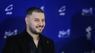 تیپ جذاب جواد عزتی در چهلمین جشنواره فیلم فجر