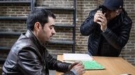 شهاب حسینی در حال بازی در یکی از فیلم هایش + عکس