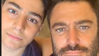 عکس گلزار و برادرزاده اش در ورزشگاه