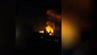 آتش سوزی در یک قهوه خانه در اهواز