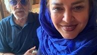 عکس بهاره رهنما و پدر خوشتیپش