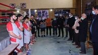 بازدید کادر سرپرستی کاروان اعزامی به المپیک توکیو از اردوی تیم‌ملی بوکس