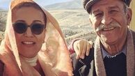 پانته آ بهرام در آغوش پدرش + عکس